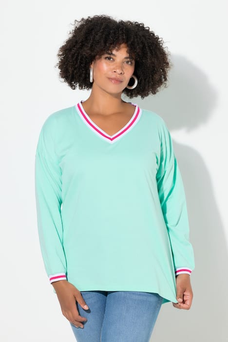 T-Shirt, oversized, Puff-Langarm