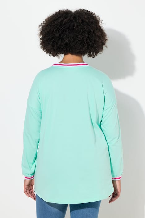 T-Shirt, oversized, Puff-Langarm