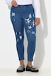 Jeggings Jule, Slim Fit, Metallic-Sterne, Elastikbund