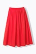 Midi-rok, A-lijn, elastische tailleband, stretchcomfort