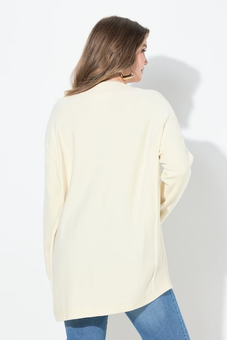 Pullover, lässige Passform, asymmetrischer Saum