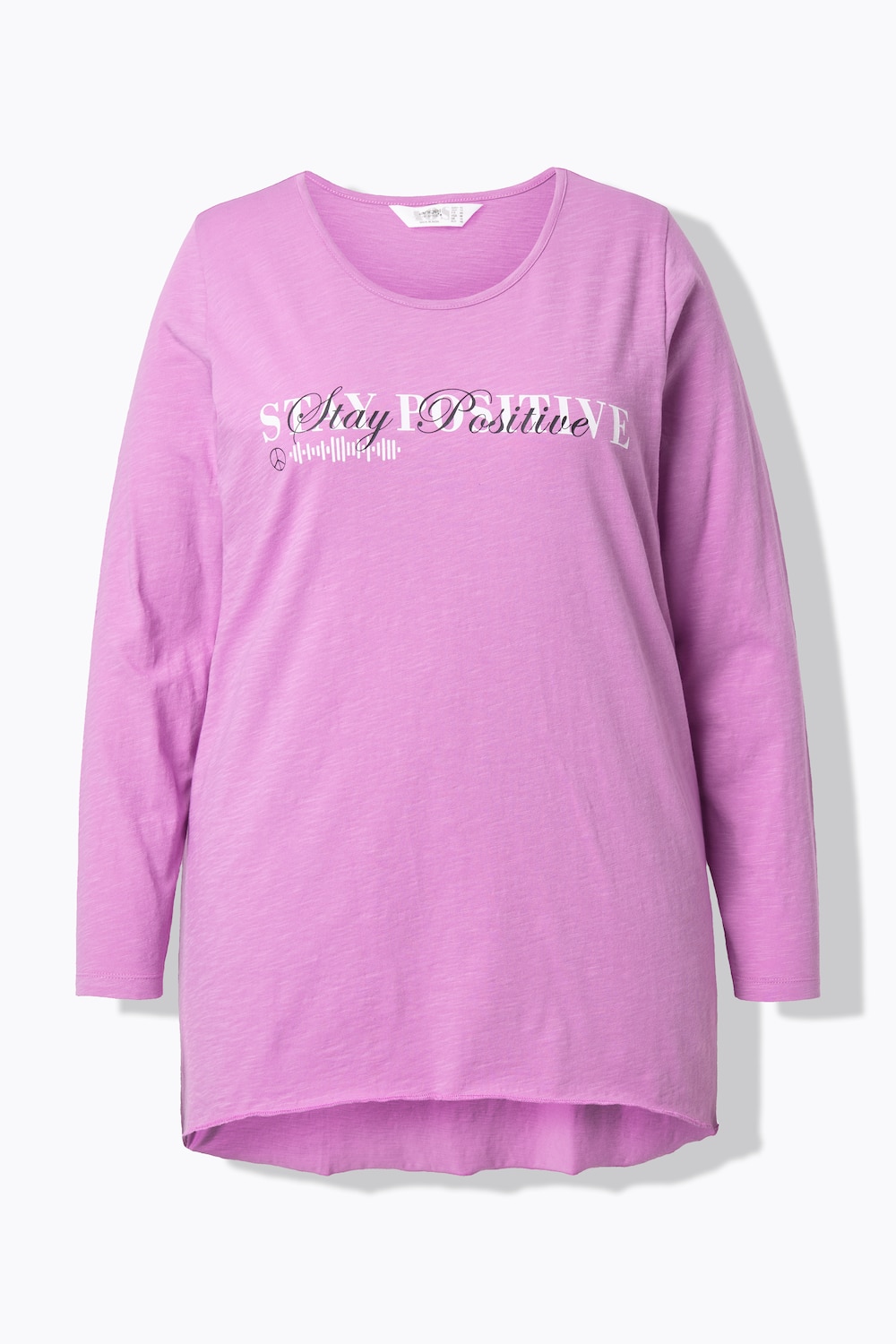 Stora storlekar T-shirt, Dam, lila, storlek: 42, Bomull, Angel of Style