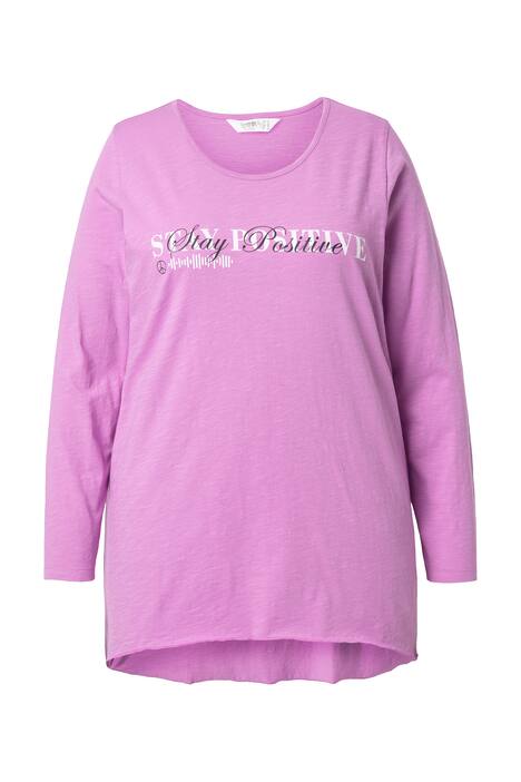 Tričko, A střih, nápis, dlouhé rukávy