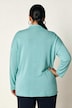 Pullover, Rollkanten, Boxy, Stehkragen, Langarm