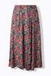 Country Floral Button Front Skirt