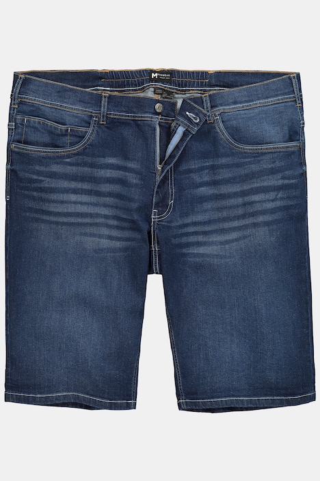 bermudas vaqueras, vaquero, FLEXLASTIC® talle bajo, Straight Fit, hasta la 72