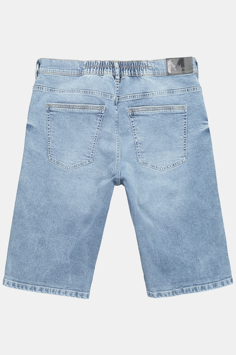 bermudas vaqueras, vaquero, FLEXLASTIC® talle bajo, Straight Fit, hasta la 72