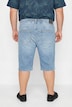Jeans-Bermuda, Denim, FLEXLASTIC® Bauchfit, Straight Fit, bis 72