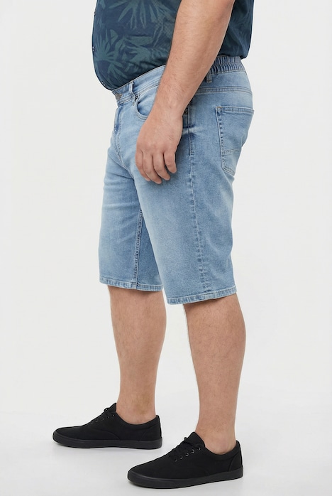 Jeans-Bermuda, Denim, FLEXLASTIC® Bauchfit, Straight Fit, bis 72