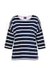 Pruhovaná mikina, proužky, 3/4 rukávy, OEKO-TEX