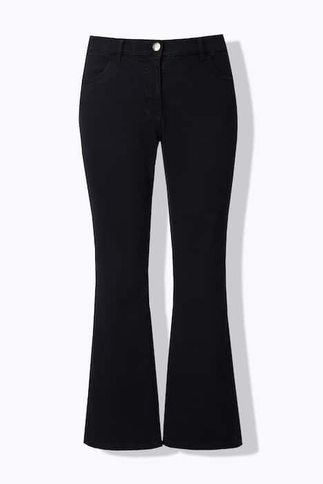 Jeans Marie, Bootcut, Elastikbund, Biobaumwolle