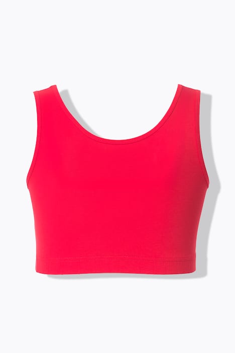 Bustiers, 2er-Pack, Biobaumwolle, Ringel/einfarbig