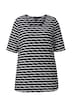 Tričko, strukturované, klasický střih, kulatý výstřih, krátký rukáv