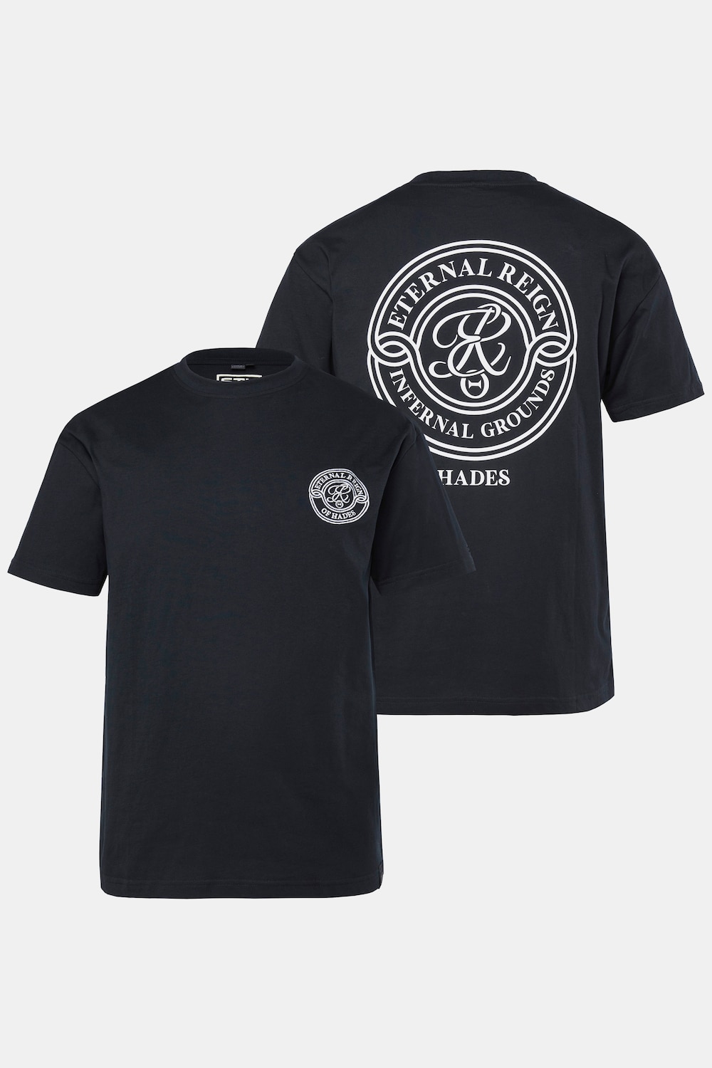 STHUGE T-Shirt, Halbarm, oversized, Rückenprint, bis 8 XL