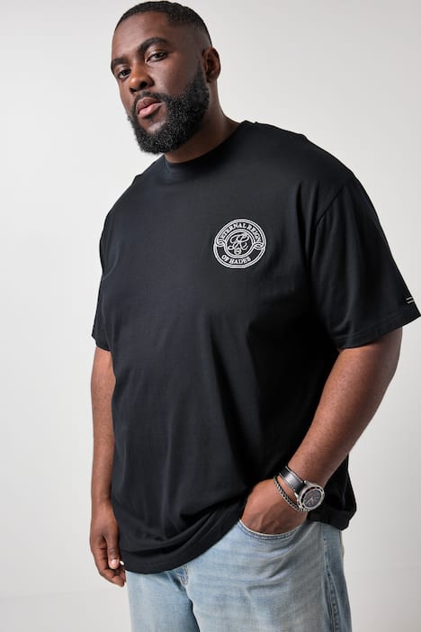 STHUGE T-Shirt, Halbarm, oversized, Rückenprint, bis 8 XL