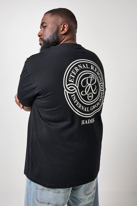 STHUGE T-Shirt, Halbarm, oversized, Rückenprint, bis 8 XL