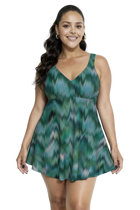 Plavky, splývající potisk, měkké košíčky