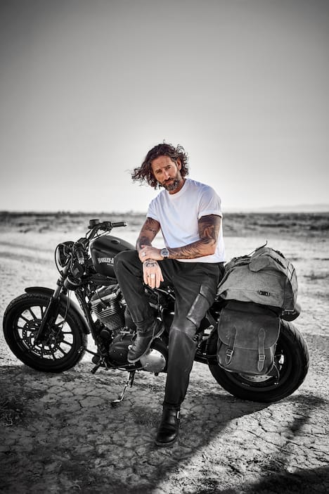 JP1880 Leder-Cargohose, Leder, feinstes Lammnappaleder, Relaxed Fit, bis 8 XL