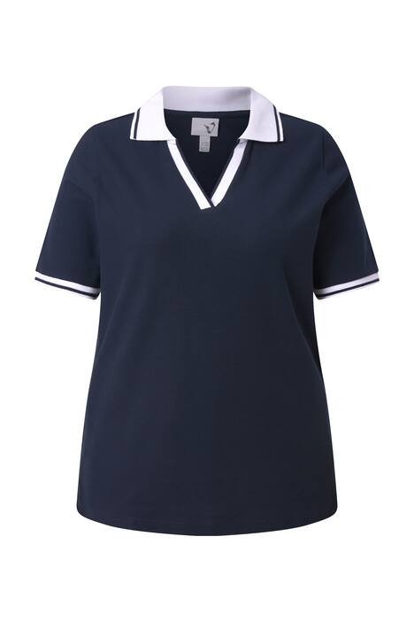 Polokošile, kontrastní okraje, polo límec, polo rukávy