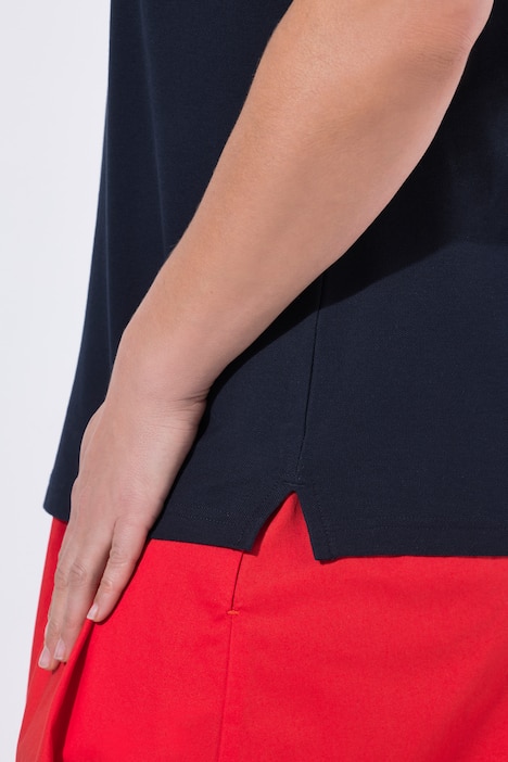 Poloshirt, Kontrastkanten, Polokragen, Halbarm