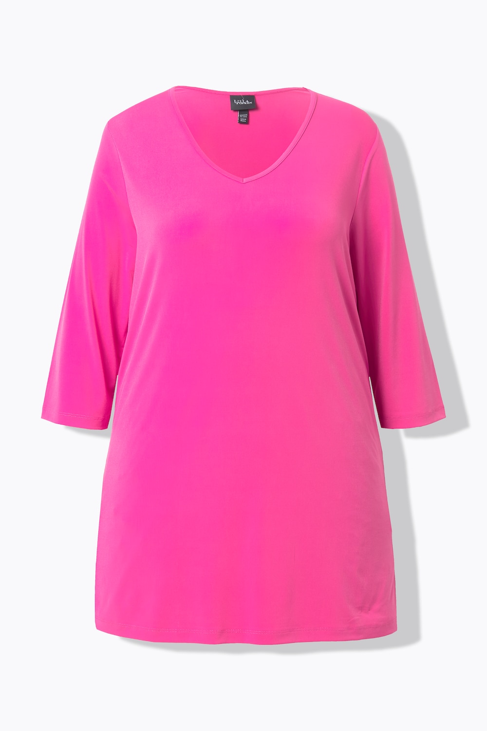 Stora storlekar Lång topp, Dam, rosa, storlek: 62/64, Polyester, Ulla Popken