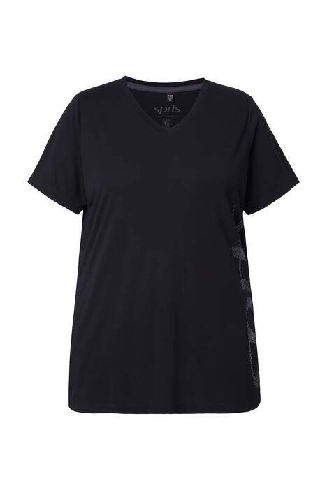 Funkční tričko, V výstřih, polo rukávy, antibakteriální