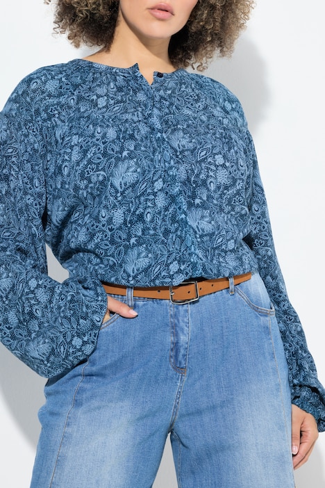 Ledergürtel, Suede, Metallschnalle