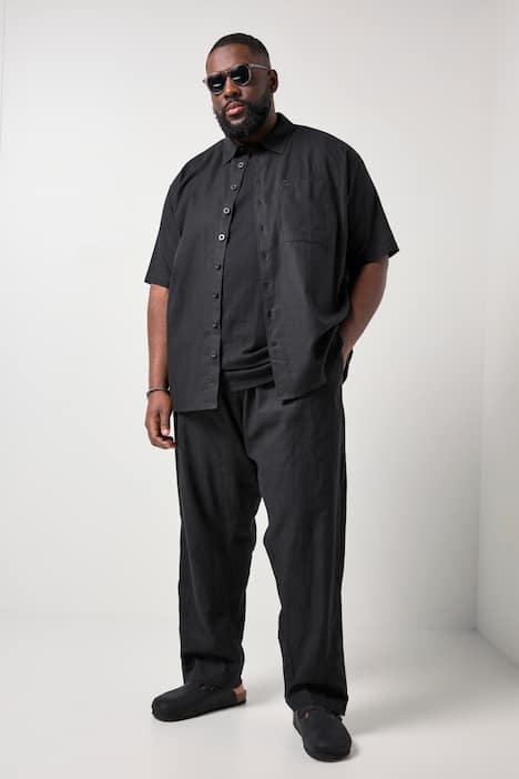 Débardeur STHUGE en jersey texturé - jusqu'au 8 XL