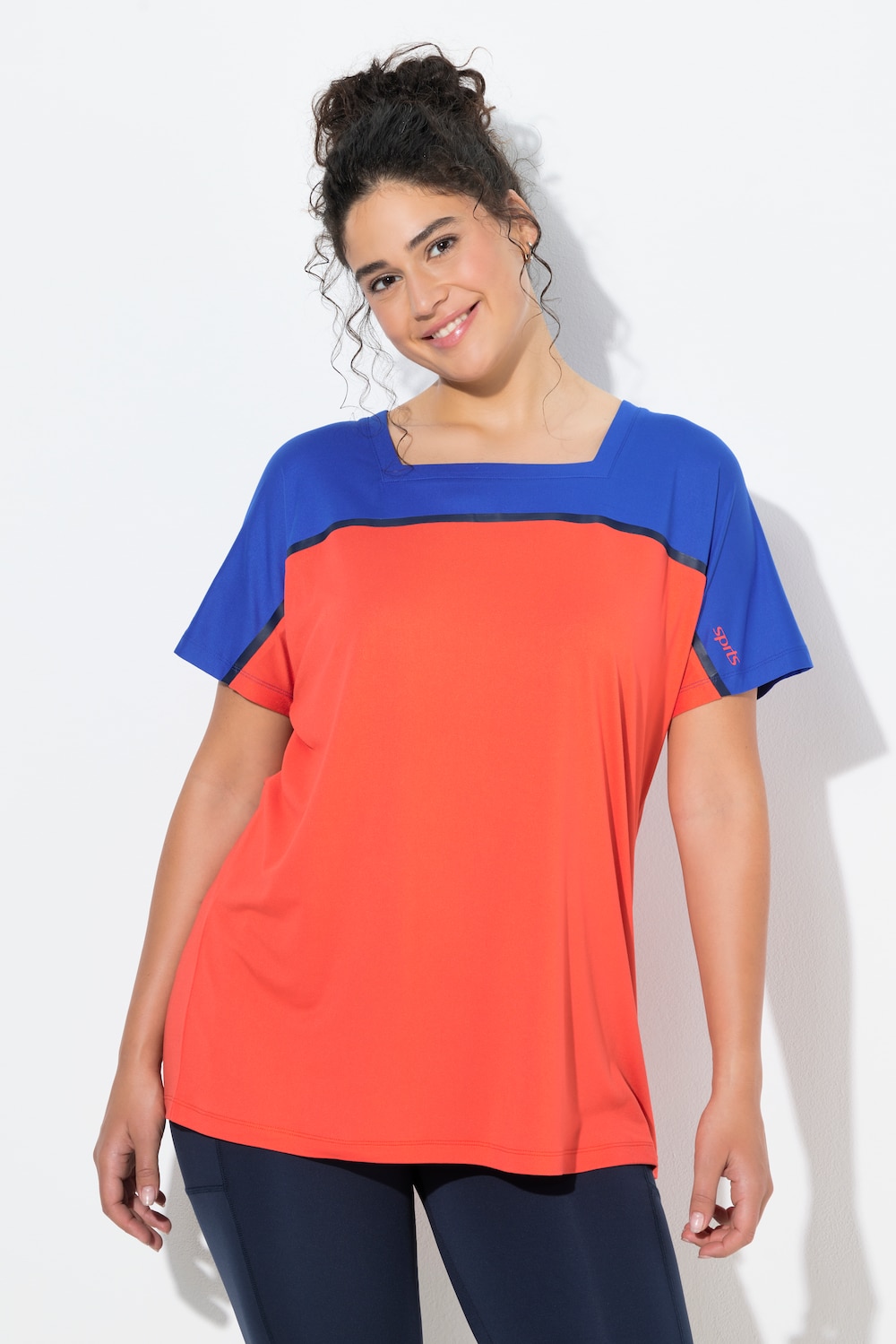 Große Größen Funktions-Shirt, Damen, rot, Größe: 54/56, Ulla Popken