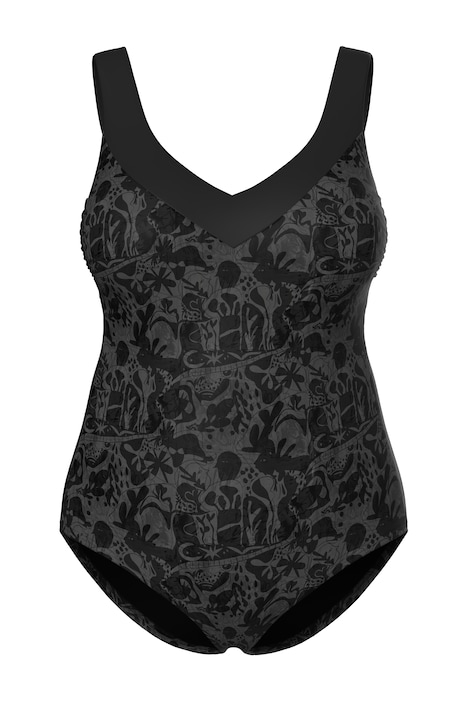 Plavky, zkřížená ramínka na zádech, měkké košíčky, recyklovaný materiál