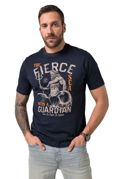 Tričko, polodlouhý rukáv, potisk, do velikosti 8XL