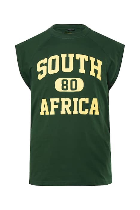 Top bez rukávů, překrývající ramena, potisk, do velikosti 8XL