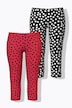 2 Pack Polka Dot Capris