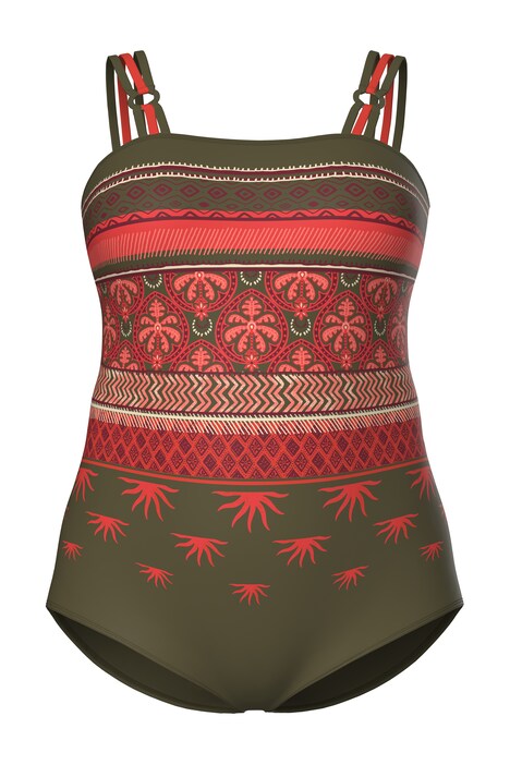 Plavky, boho vzor, měkké košíčky, recyklovaný materiál