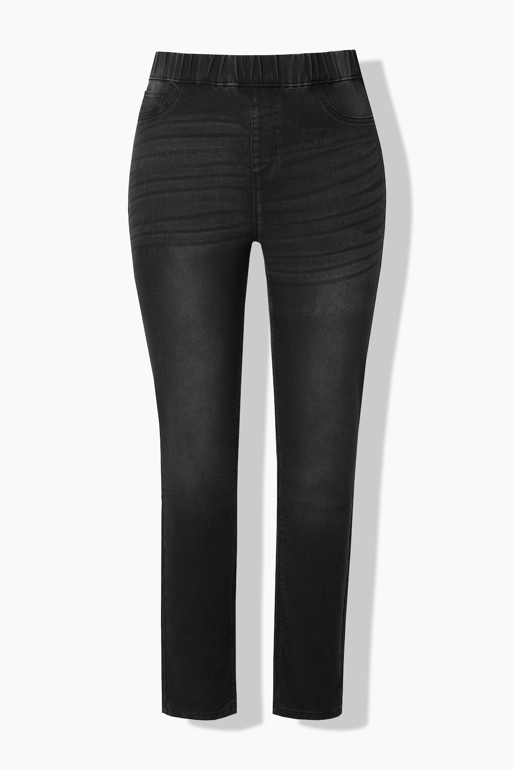 Stora storlekar Jeggings Sienna, Dam, svart, storlek: 44, Bomull/Polyester, Ulla Popken