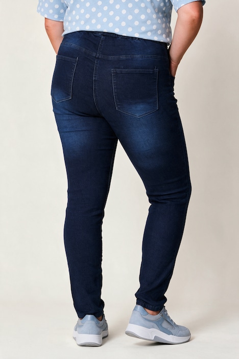 Comfortable Elastic Waist Slim Fit Jeggings