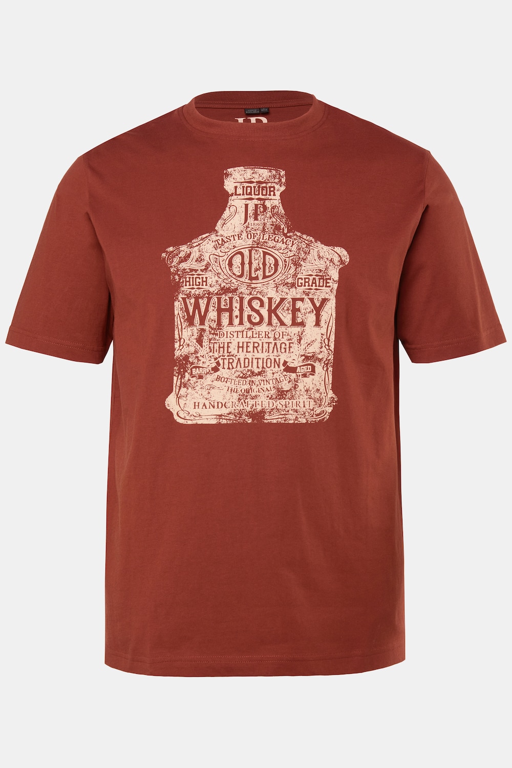 T-Shirt, Halbarm, Print, bis 8 XL