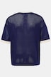 STHUGE T-Shirt, Halbarm, Strick-Mesh, V-Ausschnitt, bis 8 XL