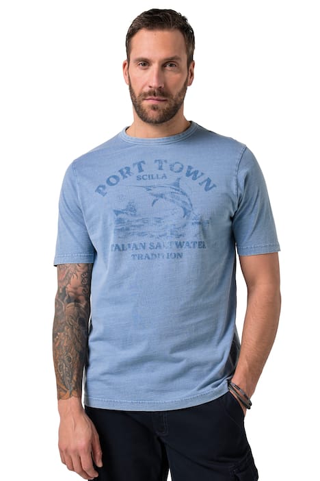 Tričko, polodlouhý rukáv, potisk, až 8XL