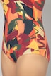 Autumn Brushstroke Print Swimsuit