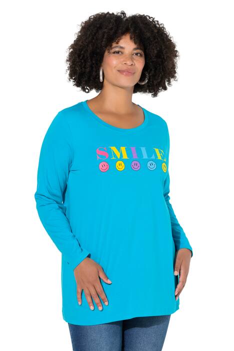 Tričko, pohodlný střih, motiv SMILE