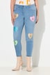 Jeans Pina, Skinny-Fit, Herzen, 5-Pocket