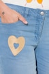 Jeans Pina, Skinny-Fit, Herzen, 5-Pocket
