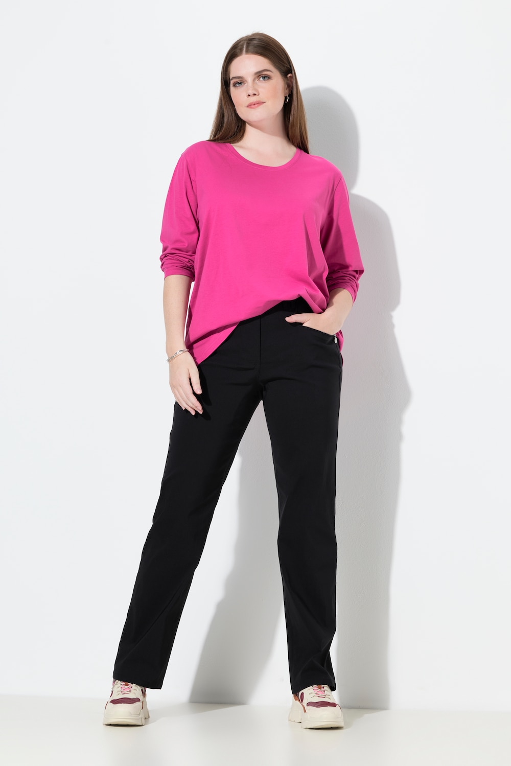 Bengalinhose Mony, konisches Bein, Zipptaschen