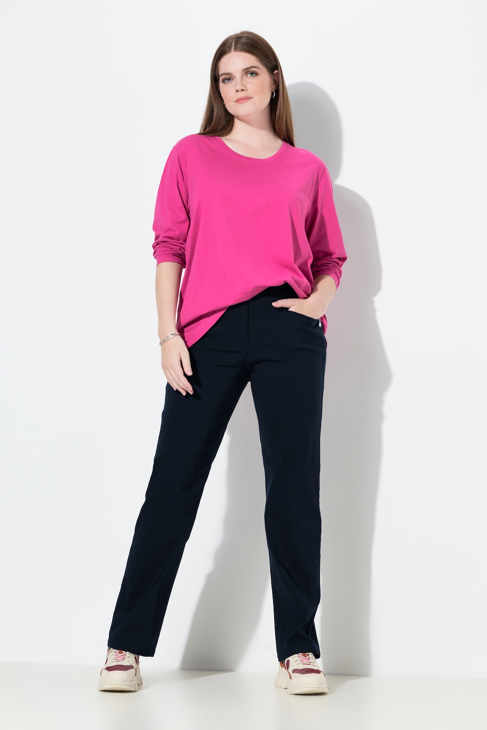 Bengalinhose Mony, konisches Bein, Zipptaschen