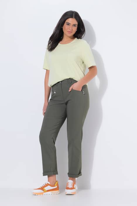 Bengalinhose Mony, konisches Bein, Zipptaschen