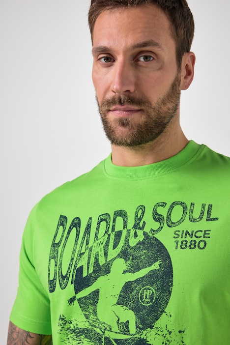 T-Shirt, Halbarm, Druckmotiv, bis 8 XL