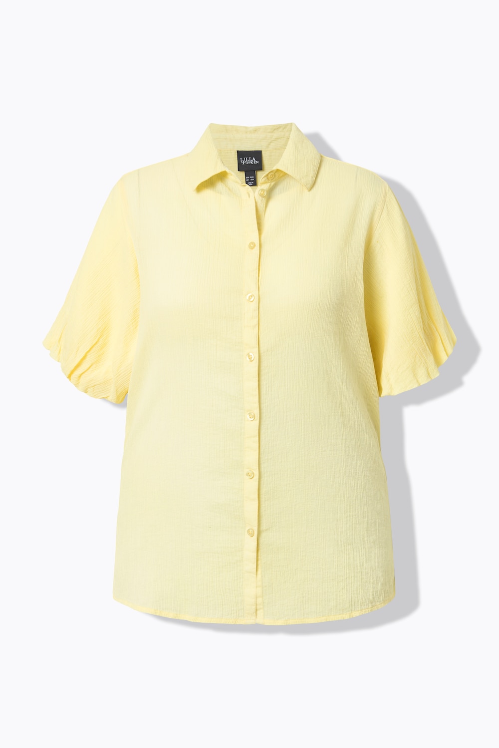 Stora storlekar Blus, Dam, beige, storlek: 54/56, Bomull, Ulla Popken
