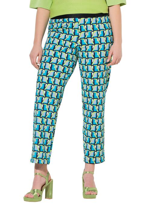 Žerzejové kalhoty Sienna, úzké nohavice, pružný pas