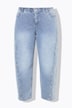 Barrel-Jeans, Ballon-Legs, HighWaist, Schmucknieten